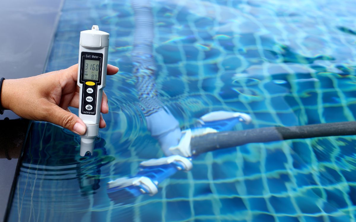 control agua piscina