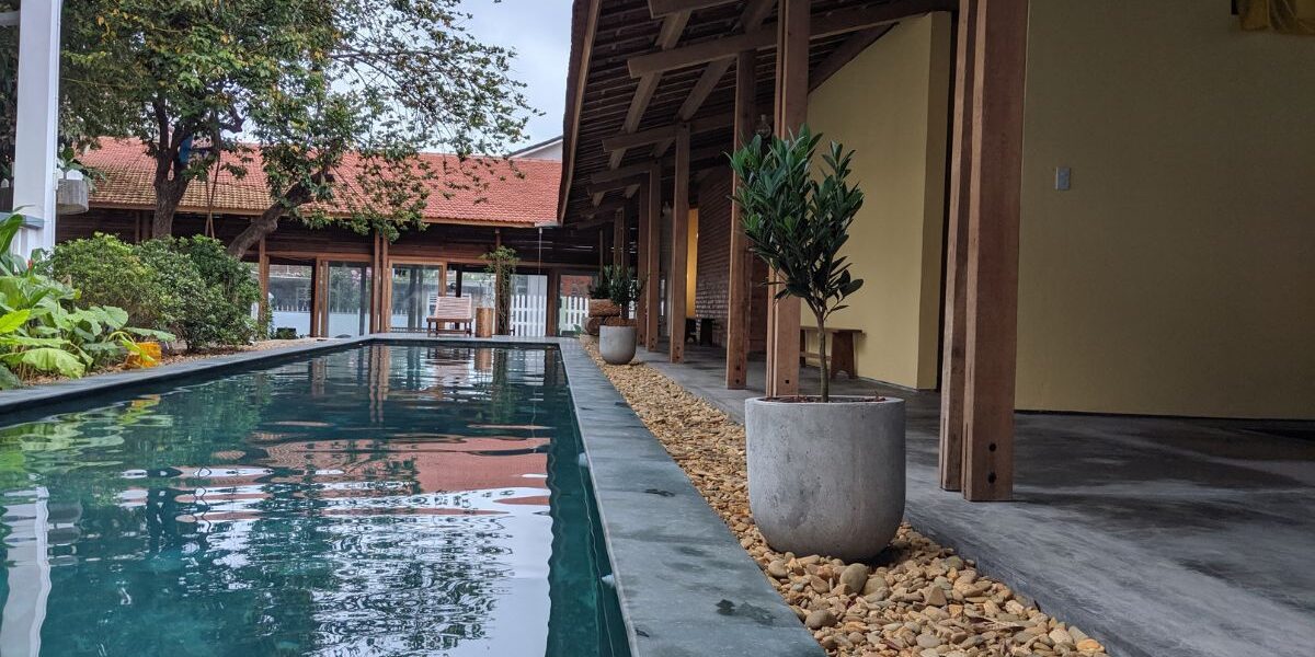 casa con piscina